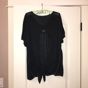 Open back DKNY shirt